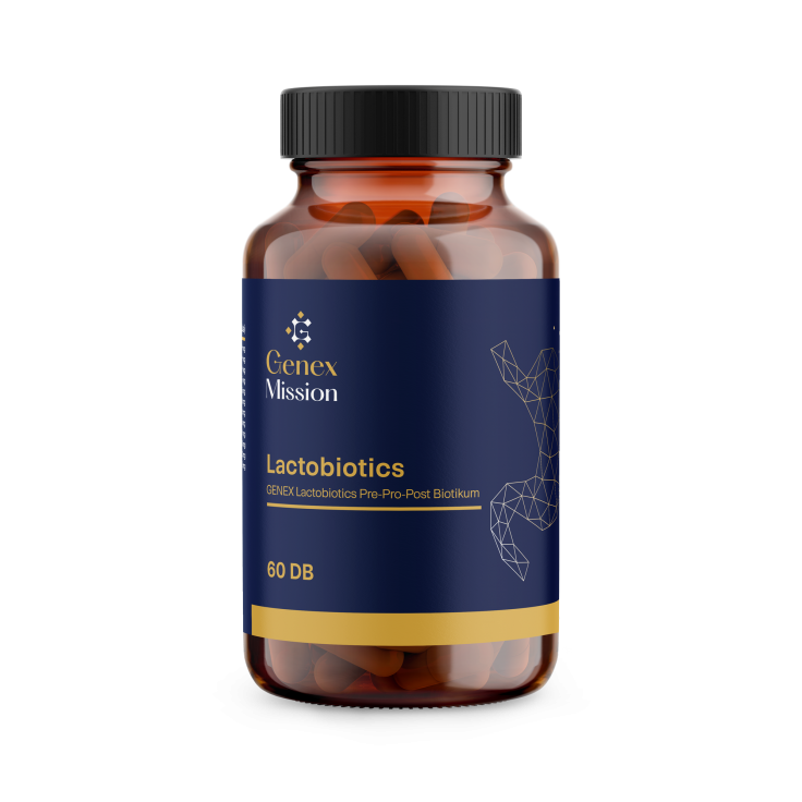 Genex Lactobiotics Pre-Pro-Post Biotikum 60 db