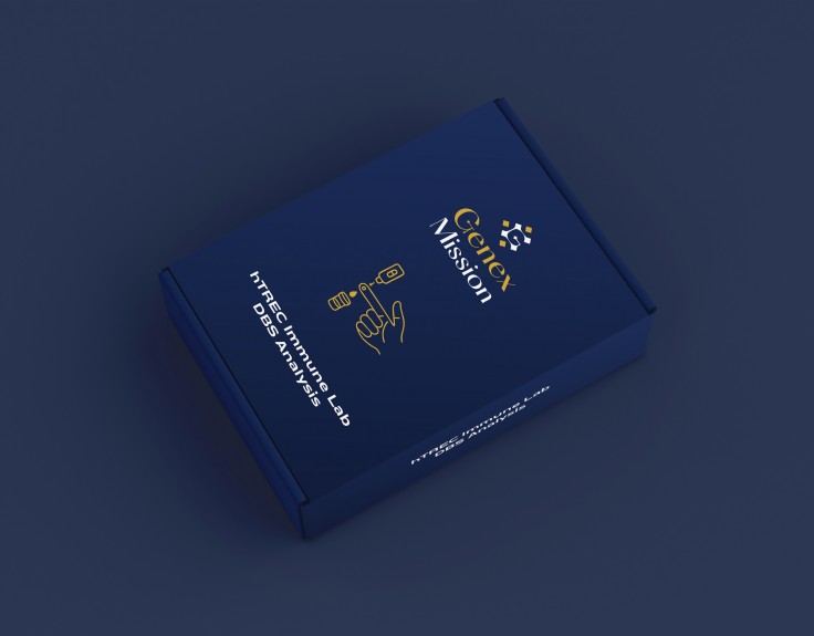 Mintavételi doboz (kit) 1 csepp szárazvér mintavételhez - TREC Immunállapot mérés labor teszt 