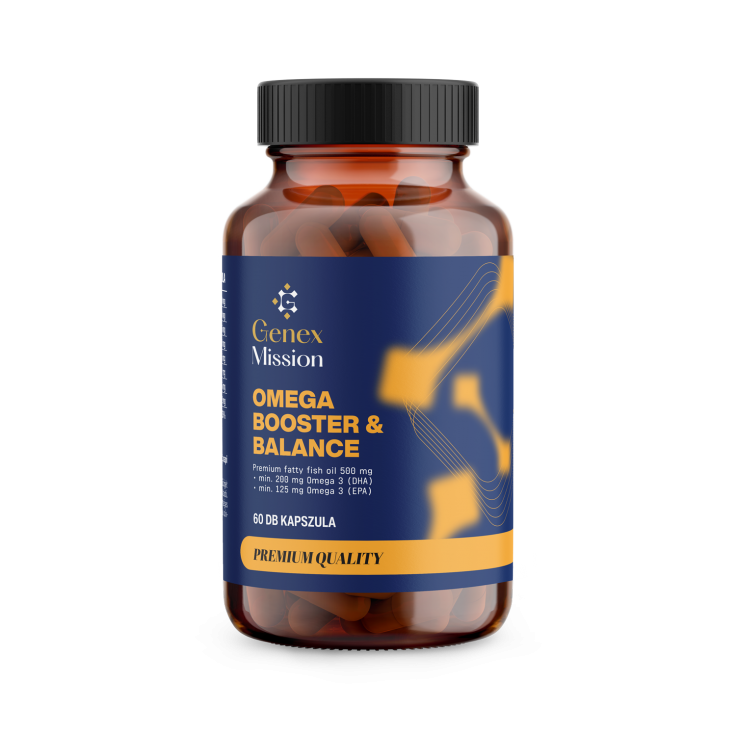 GENEX Omega Booster & Balance olajkapszula 60 db