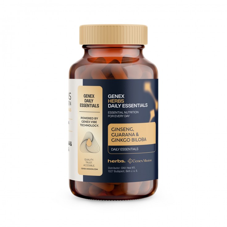 Ginseng, Guarana, Ginkgo Biloba Capsules 30 pcs