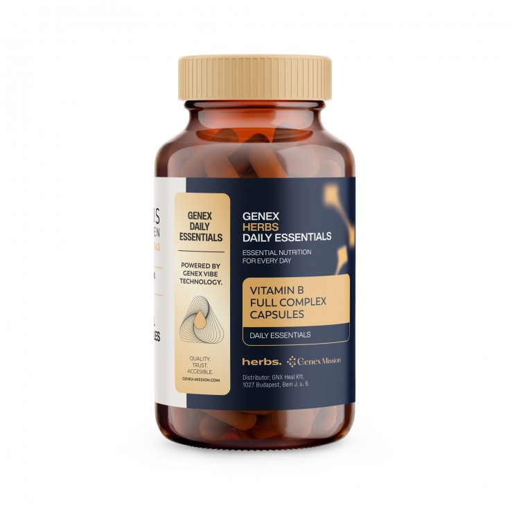 Vitamin B Full Complex Capsules 60 pcs