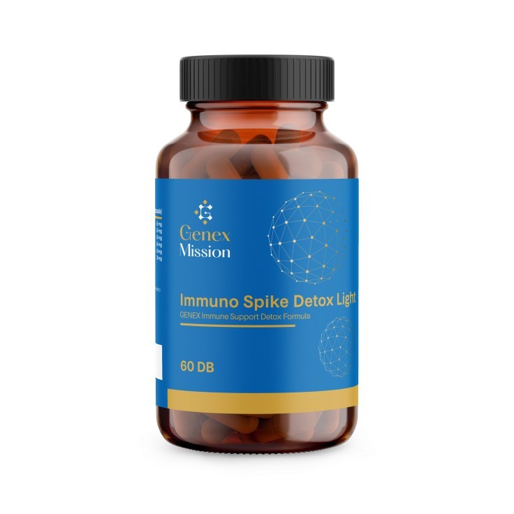 GENEX Immuno Spike Detox LIGHT Tüske Fehérje Detox kapszula 60 db