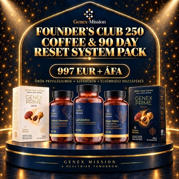 Founders Club 250 Coffee & 90 Day Reset System Pack
